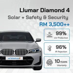 LLumar Diamond 4 - Solar + Safety & Secuirty