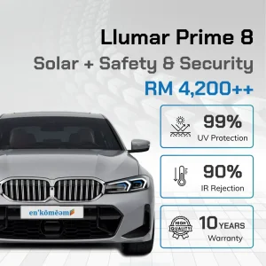 LLumar Prime 8 - Solar + Safety & Security