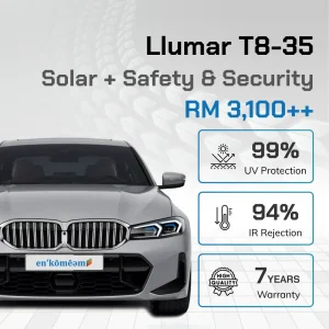 LLumar T8-35 - Solar + Safety & Security